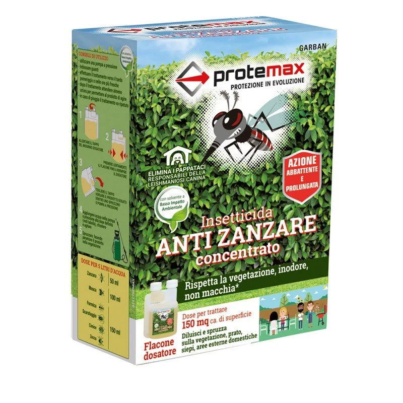 Insetticida Concentrato per Zanzare Protemax – Protezione Efficace e Duratura