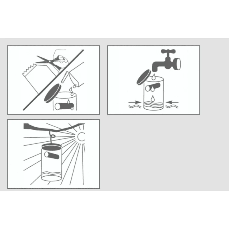Trappola per mosche con esche