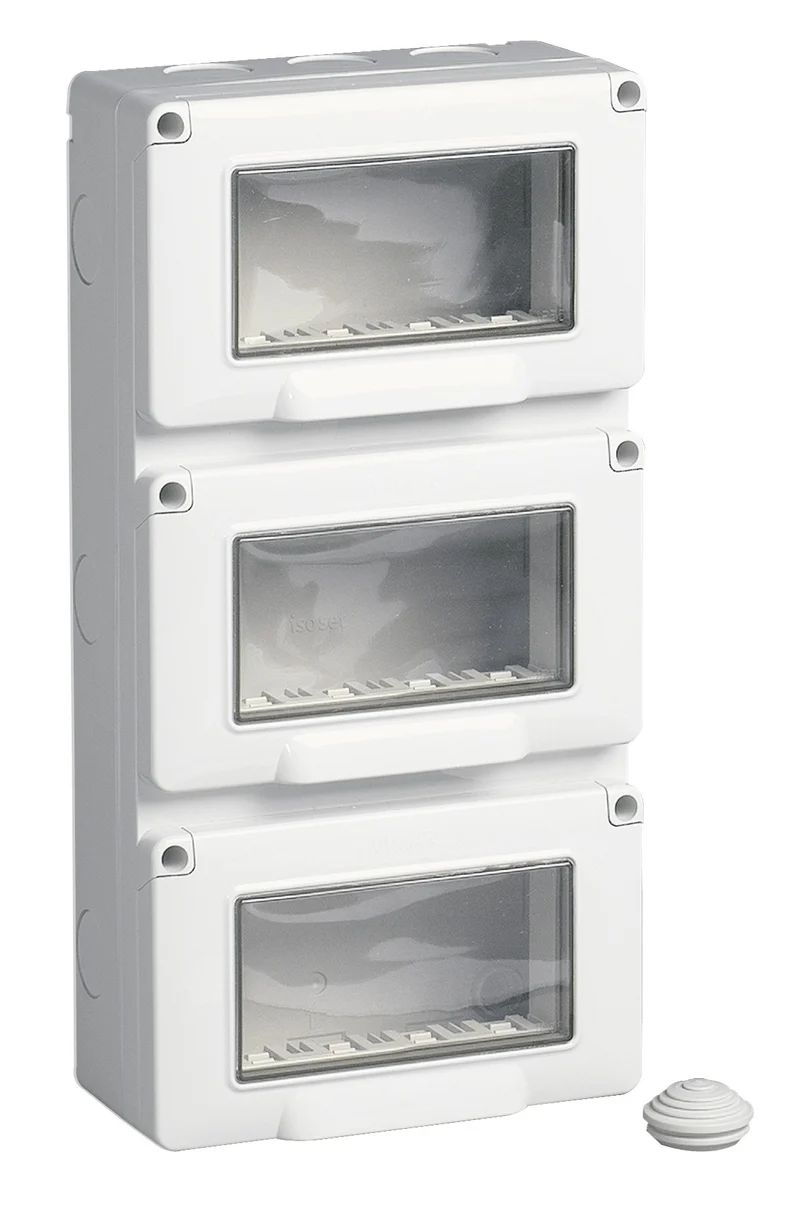 Contenitore Vimar 12 Moduli 4x3 Verticale IP55 da Parete – 14913