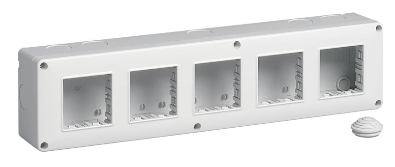 Contenitore Vimar 10 Moduli 2+2+2+2+2 IP40 da Parete – 14815