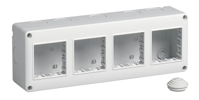 Contenitore Vimar 8 Moduli 2+2+2+2 IP40 da Parete – 14814