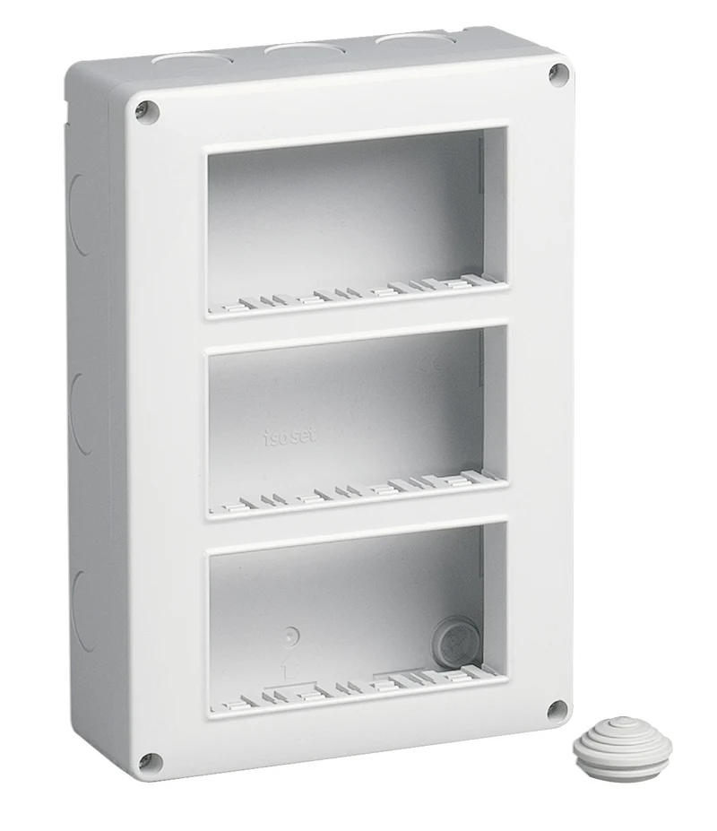 Contenitore Vimar 12 Moduli 4x3 Verticale IP40 da Parete – 14833