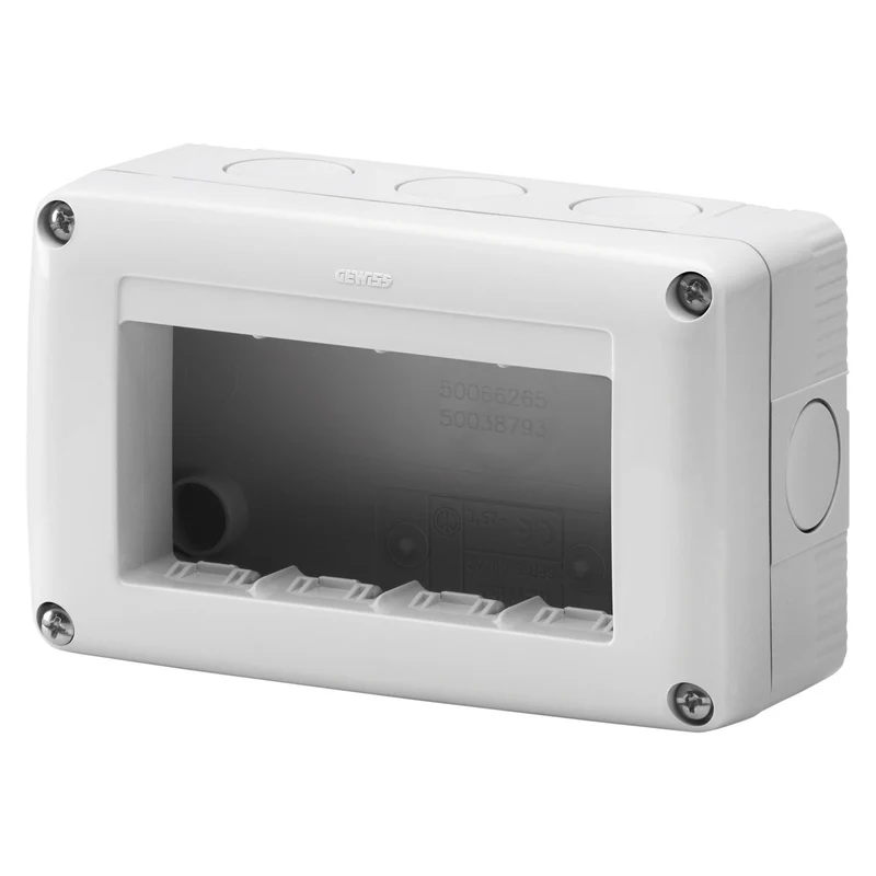 Contenitore Gewiss System 4 Moduli IP40 da Parete – GW27004