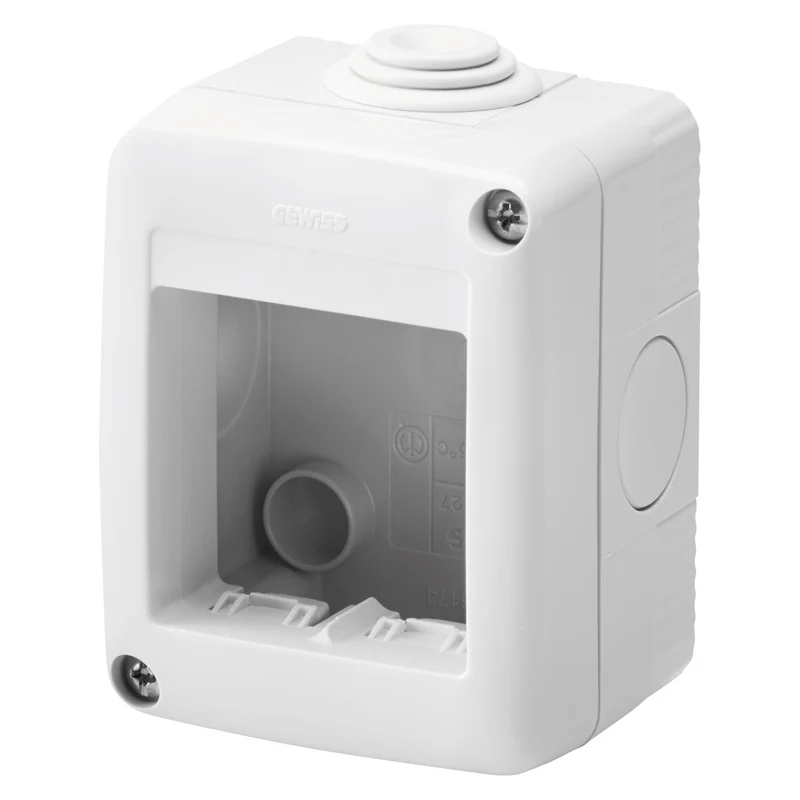 Contenitore Gewiss System 2 Moduli IP40 da Parete – GW27002