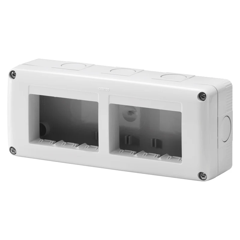 Contenitore Orizzontale Gewiss System 6 Moduli IP40 da Parete – GW27005