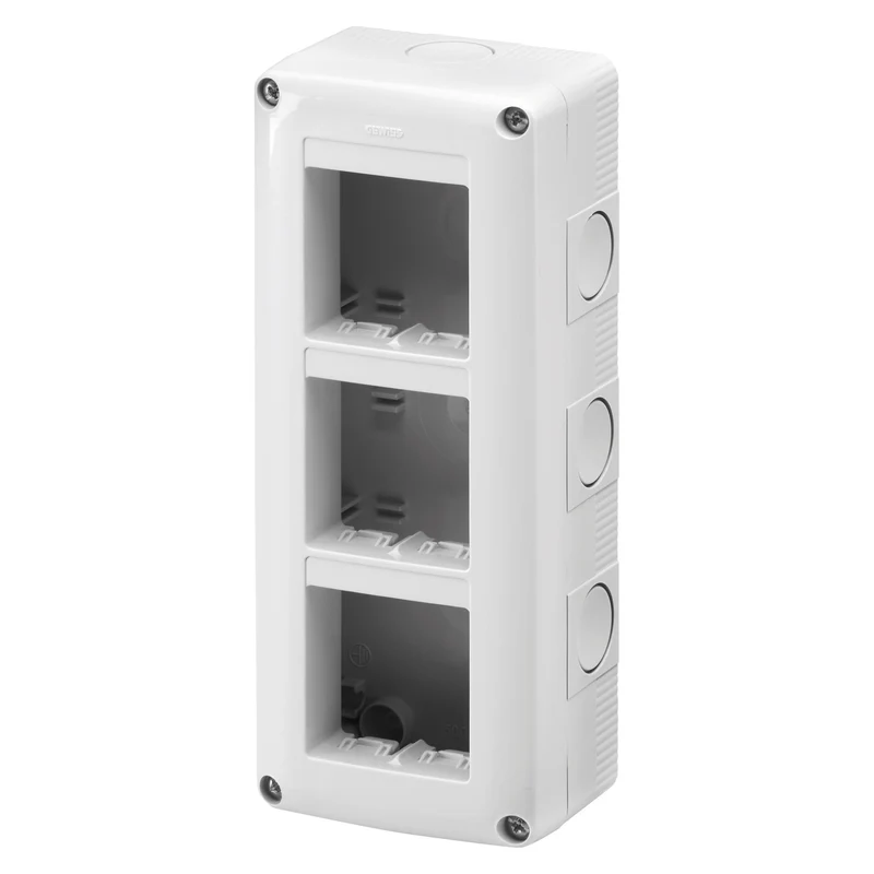 Contenitore Verticale Gewiss System 6 Moduli IP40 da Parete – GW27022