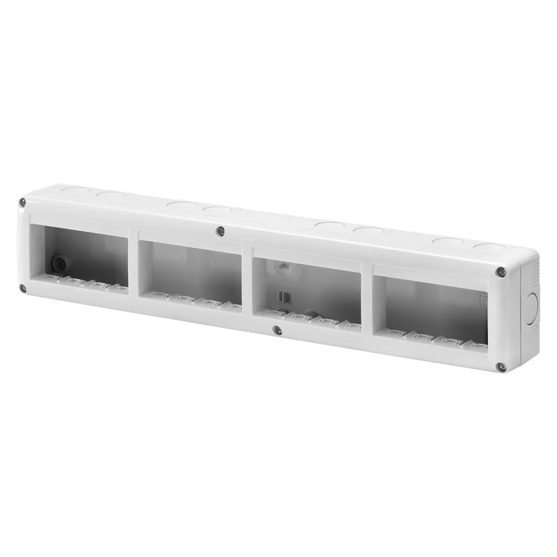 Contenitore Orizzontale Gewiss System 16 Moduli IP40 da Parete – GW27008