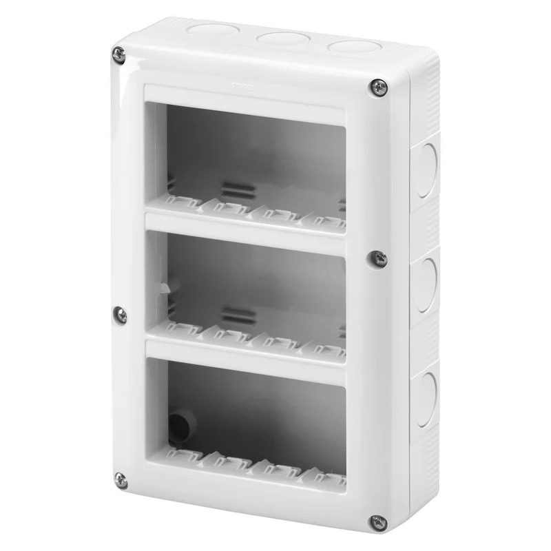 Contenitore Verticale Gewiss System 12 Moduli IP40 da Parete – GW27024