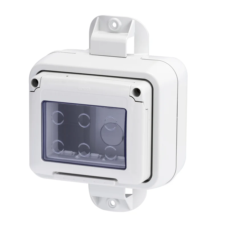 Contenitore Gewiss System 3 Moduli IP55 Abbraccio Palo – GW27057