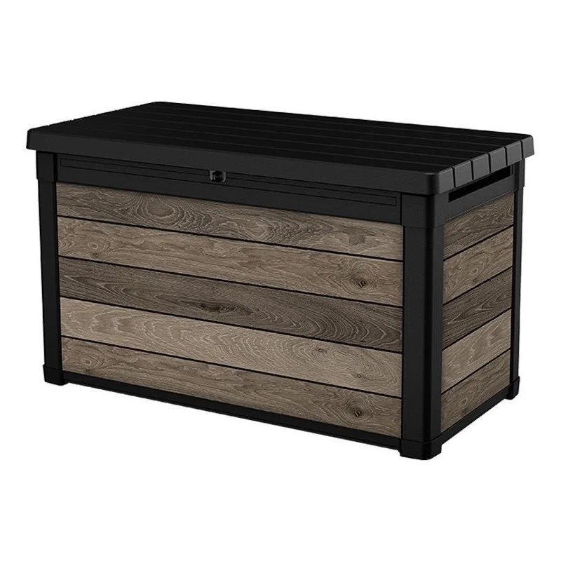 Baule Portaoggetti Resina Deco 100g Noce