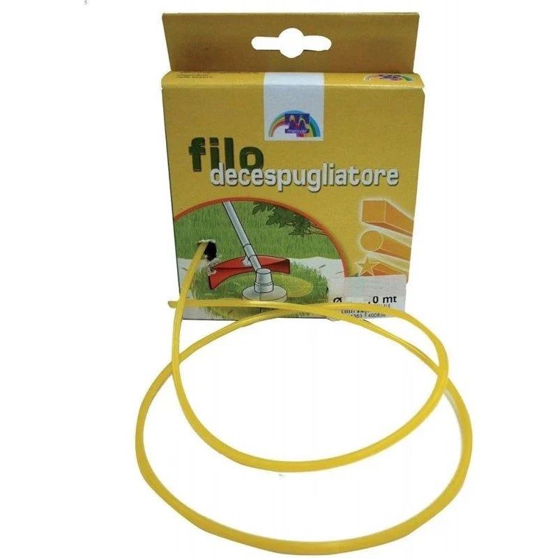 Filo decespugliatore quadro 2,4mm