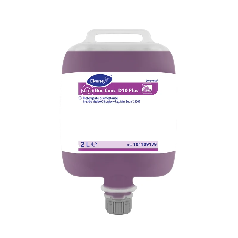 Disinfettante detergente concentrato Diversey Suma Bac conc D10 plus D10 Plus 3x2 litri DISPONIBILE IN 7 GIORNI LAVORATIVI