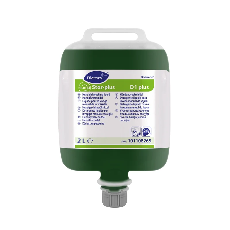 Detergente superconcentrato per lavaggio manuale stoviglie Diversey Suma Star-plus D1 2 litri DISPONIBILE IN 7 GIORNI LAVORATIVI
