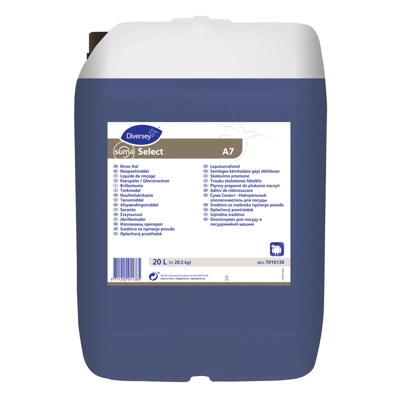 Brillantante neutro concentrato Diversey Suma Select A7 20 litri DISPONIBILE IN 7 GIORNI LAVORATIVI