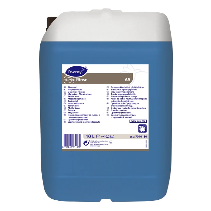 Brillantante neutro Diversey Suma Rinse A5 10 litri DISPONIBILE IN 7 GIORNI LAVORATIVI