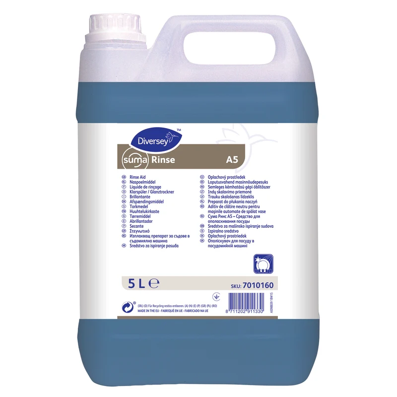 Brillantante neutro Diversey Suma Rinse A5 2x5 litri DISPONIBILE IN 7 GIORNI LAVORATIVI