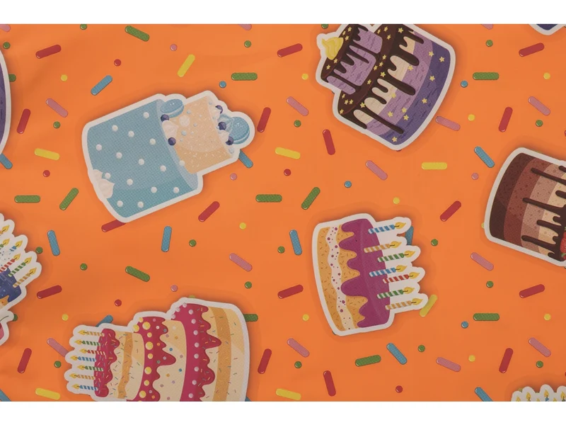 Buste cakes 35x50cm, confezione da 50 pezzi assortite
