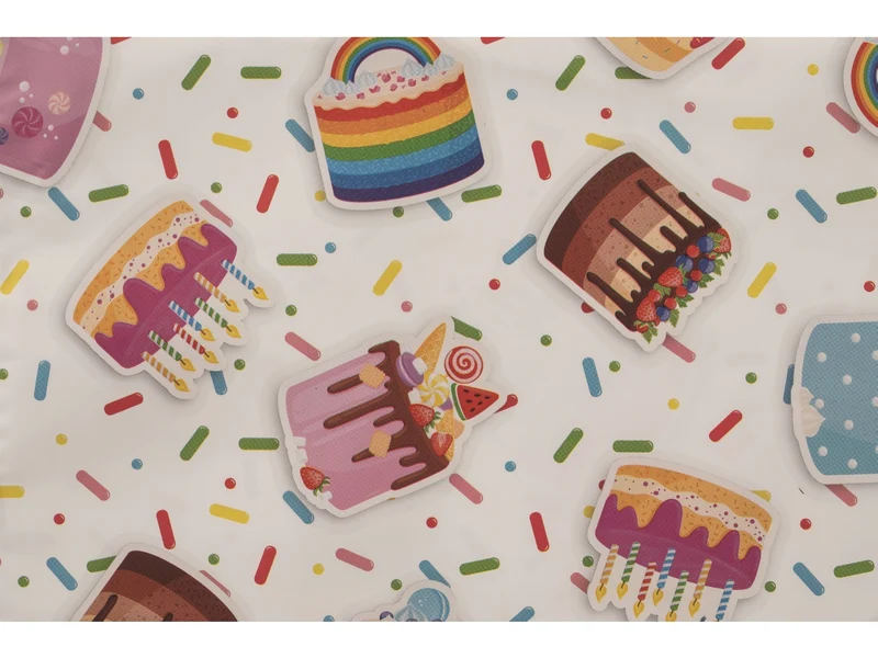 Buste cakes 25x40cm, confezione da 100 pezzi assortite