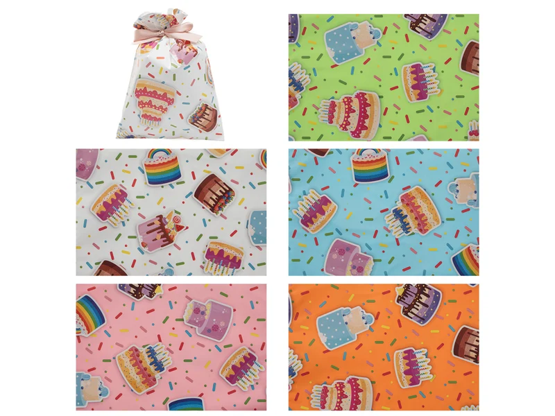 Buste cakes 20x35cm, confezione da 100 pezzi assortite