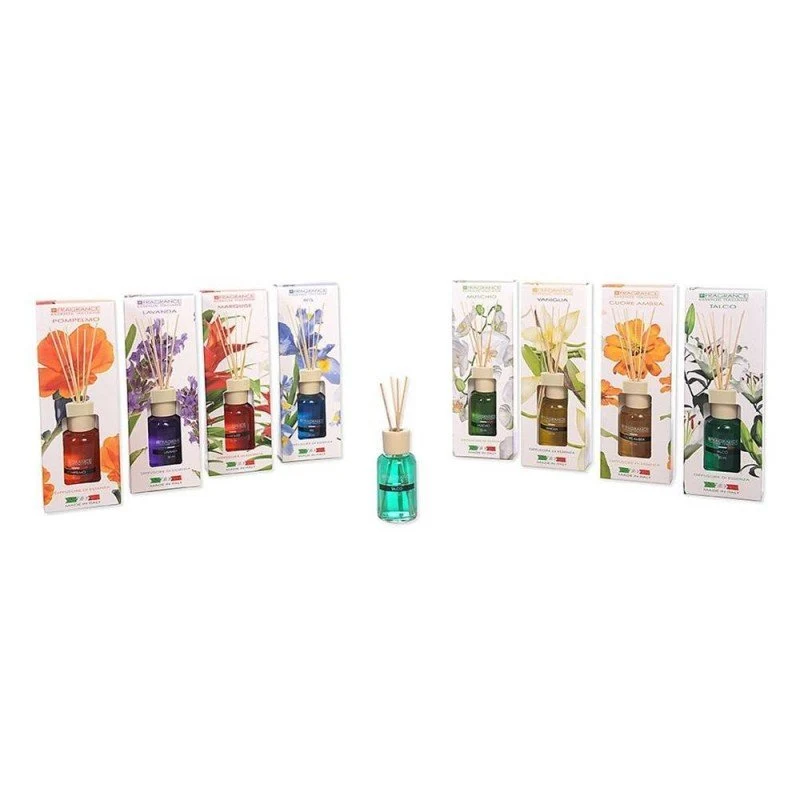 Diffusore di essenza con bacchetti ml 30 profumazioni assortite