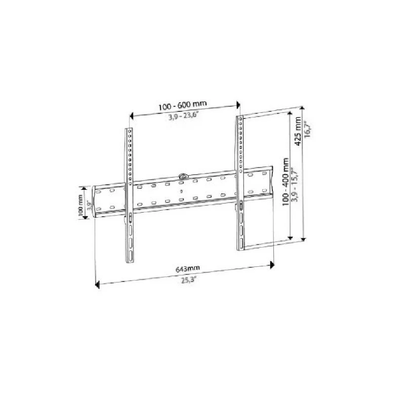 Supporto per TV LCD/ Plasma e CURVED 32''-82”