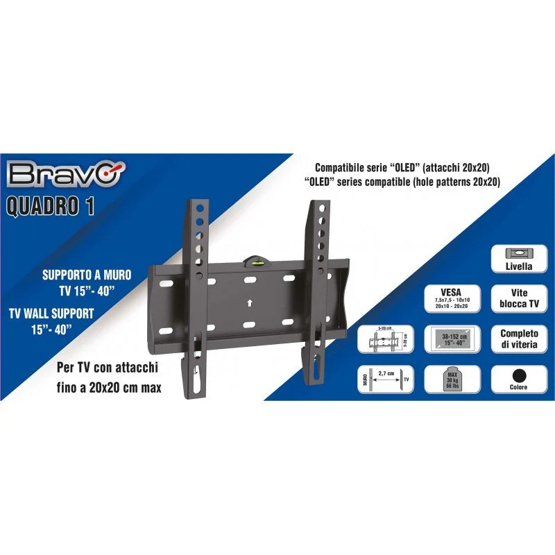 Supporto per TV LCD/ Plasma e CURVED 15''-82”