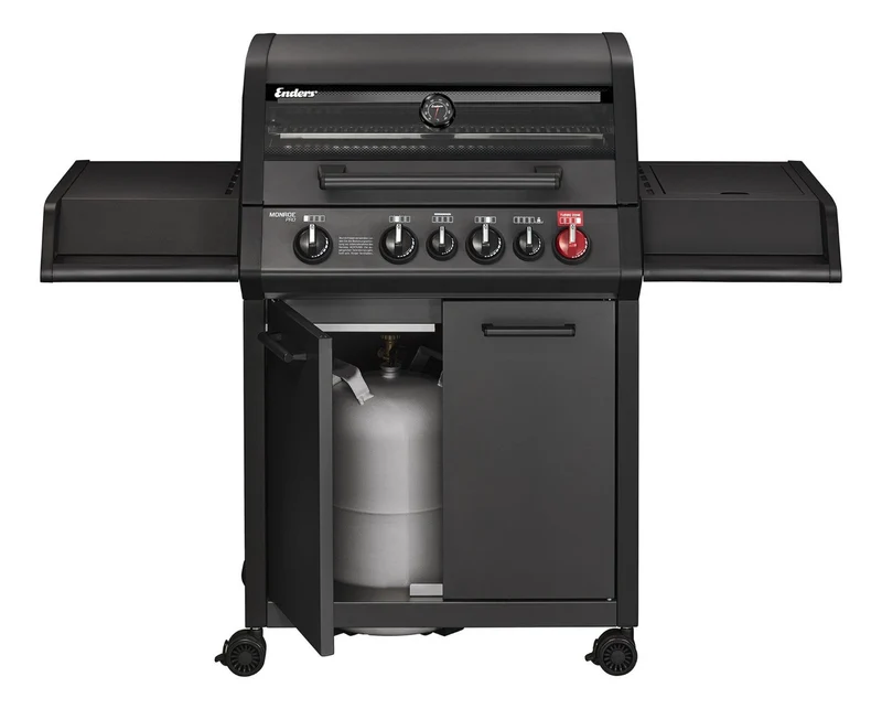 BARBECUE A GAS MONROE PRO 4SIK TURBO SHADOW