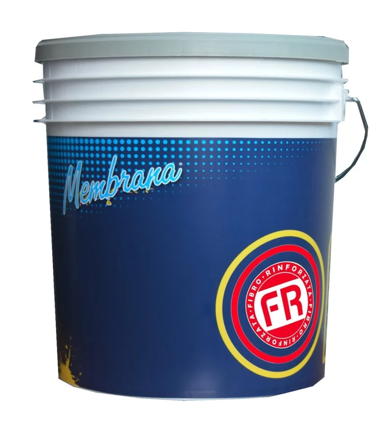 Guaina Liquida Colorata Fibrata Membrana 1,5 kg Col Rossa