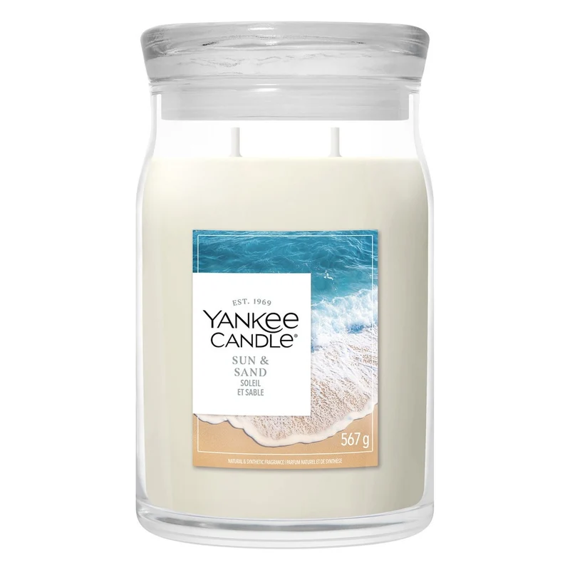 Candela Giara Grande Yankee Candle Signature Sun & Sand