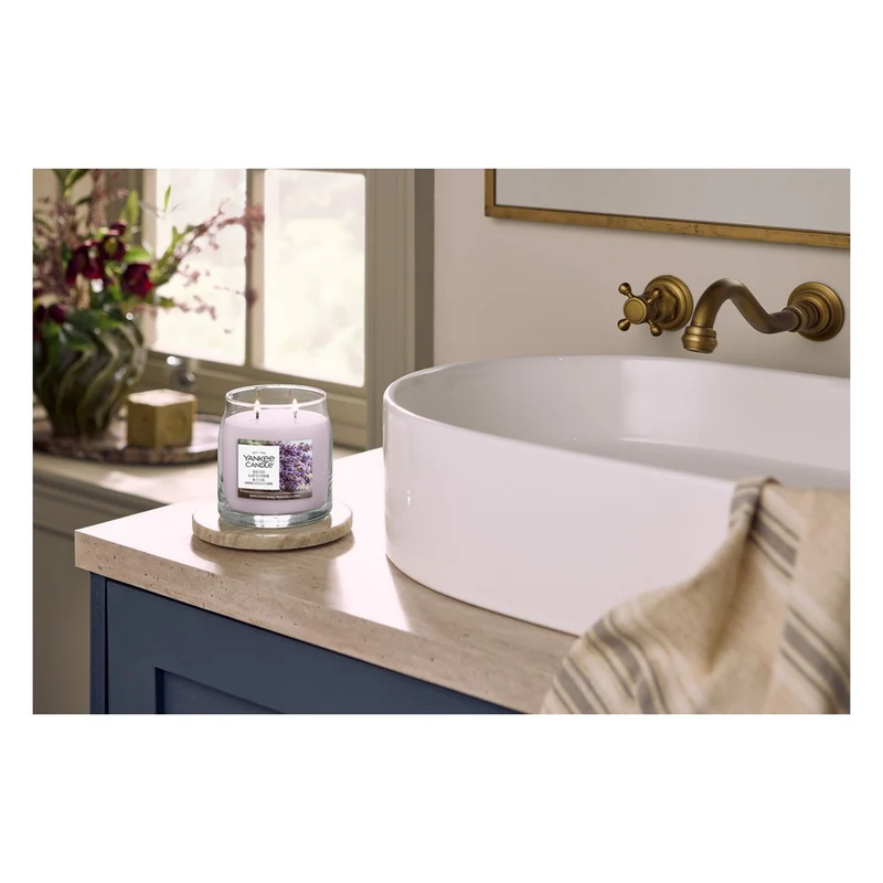 Candela Giara Media Yankee Candle Signature Dried Lavender & Oak