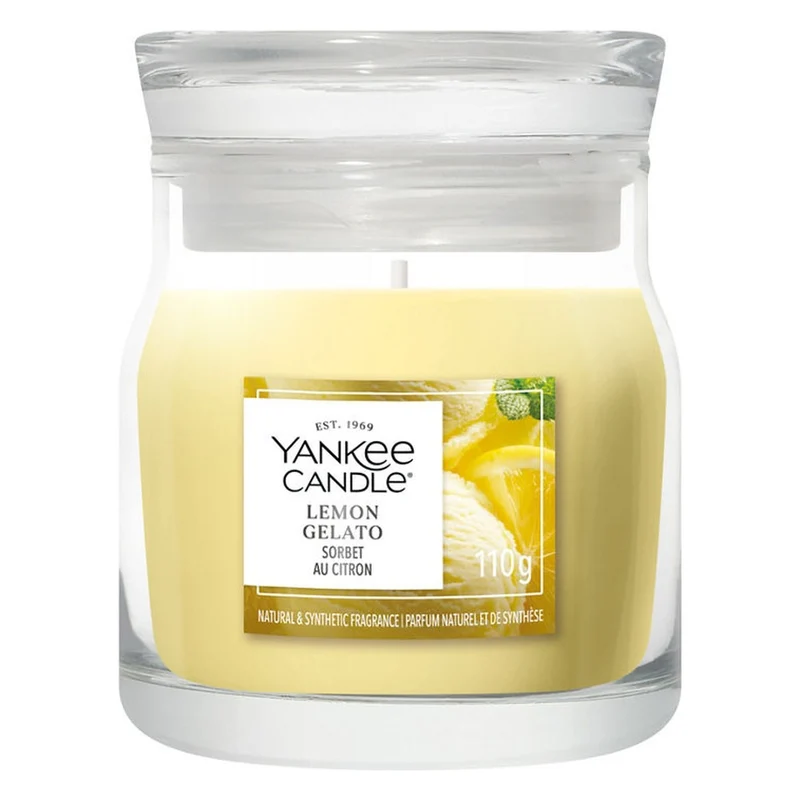 Candela Giara Piccola Yankee Candle Signature Lemon Gelato
