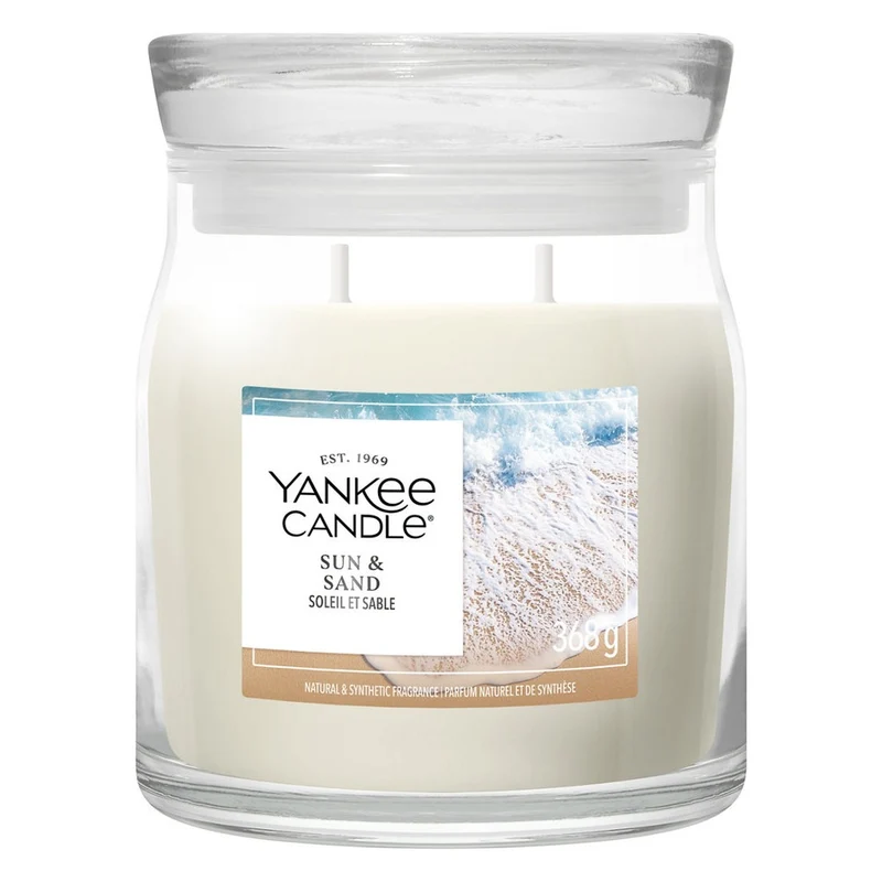 Candela Giara Media Yankee Candle Signature Sun & Sand
