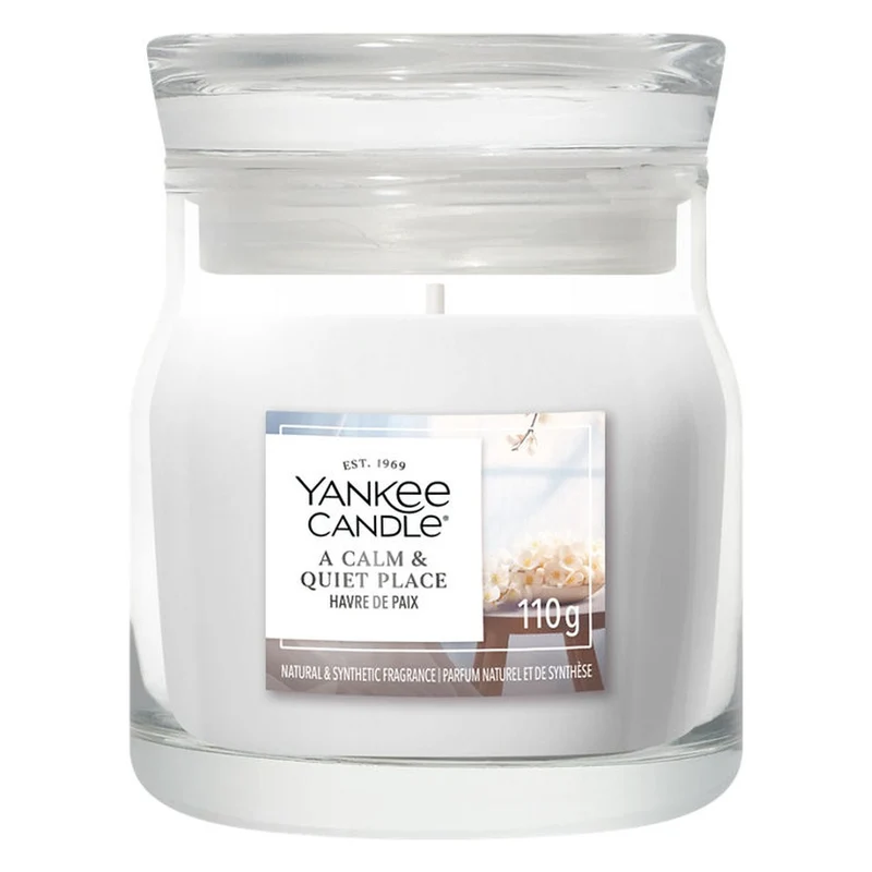 Candela Giara Piccola Yankee Candle Signature A Calm & Quiet Place