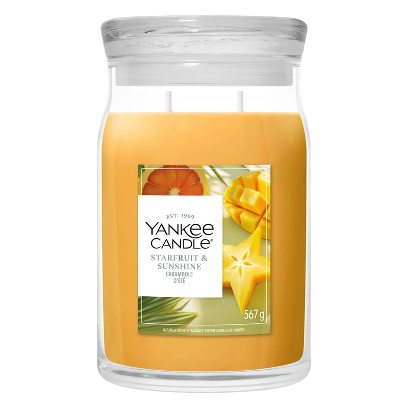 Candela Giara Grande Yankee Candle Signature Starfruit & Sunshine