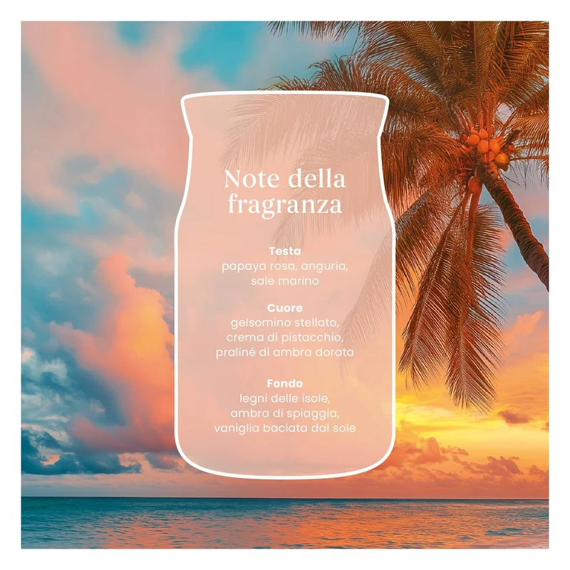 Candela Giara Grande Yankee Candle Signature Pink Sands Glow
