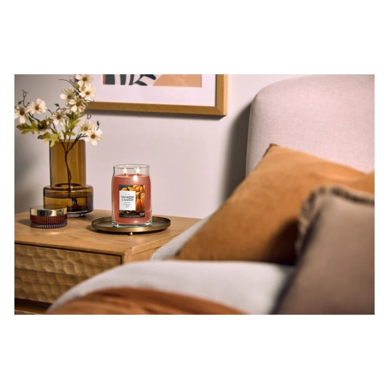 Candela Giara Grande Yankee Candle Signature Spiced Pumpkin