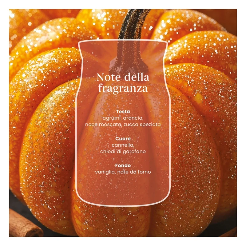 Candela Giara Media Yankee Candle Signature Spiced Pumpkin