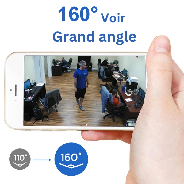 Caméra Full HD pour Surveillance Discrète