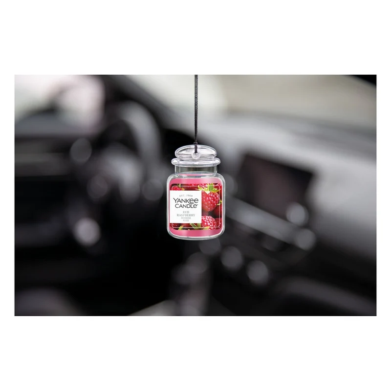 Profumatore per Auto Yankee Candle Car Jar Ultimate Red Raspberry