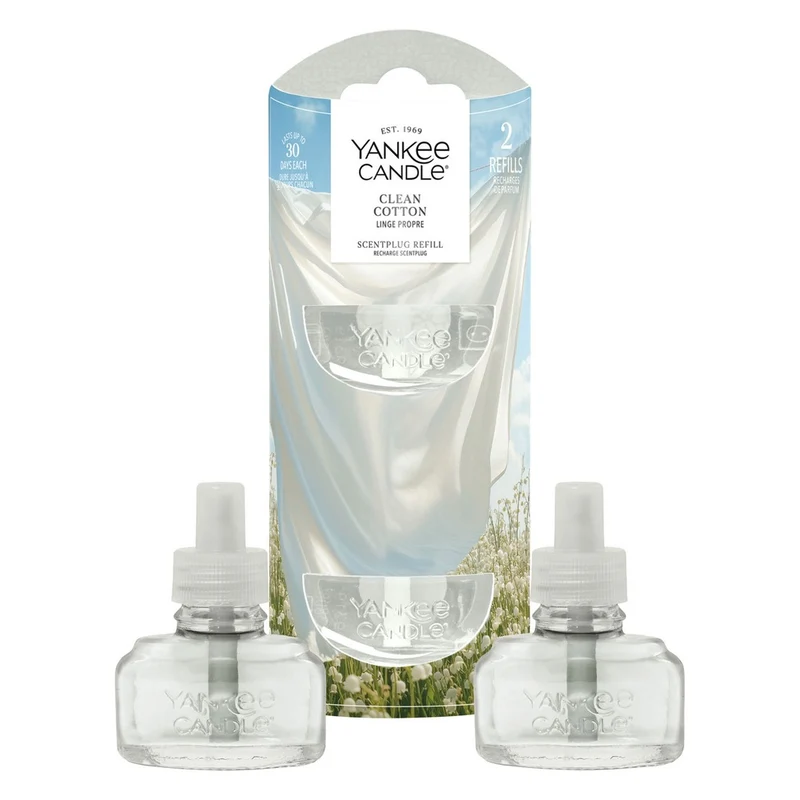 Ricarica ScentPlug Yankee Candle Clean Cotton