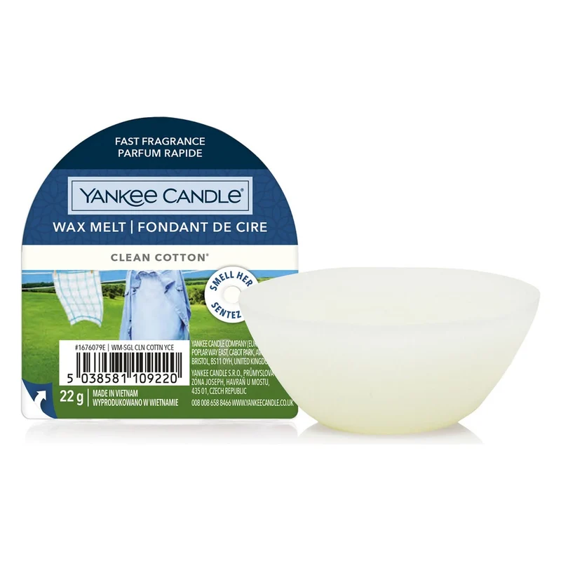 Tart Profumata Yankee Candle Clean Cotton