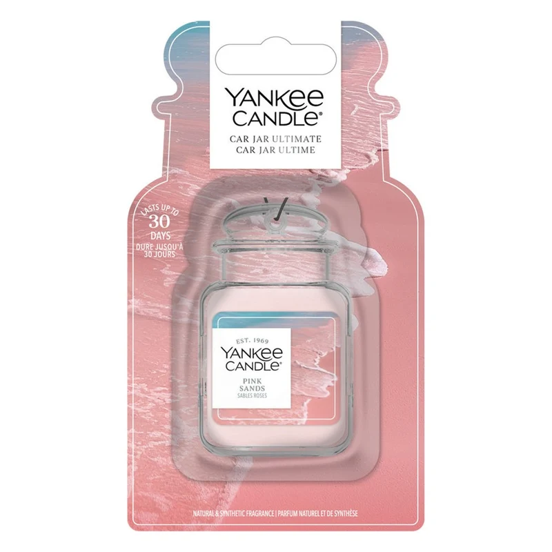 Profumatore per Auto Yankee Candle Car Jar Ultimate Pink Sands