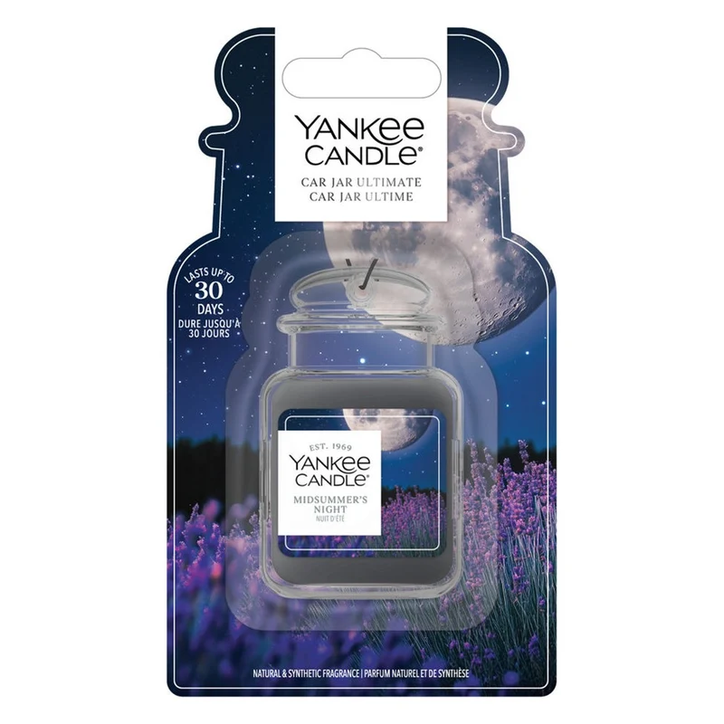 Profumatore per Auto Yankee Candle Car Jar Ultimate Midsummer's Night