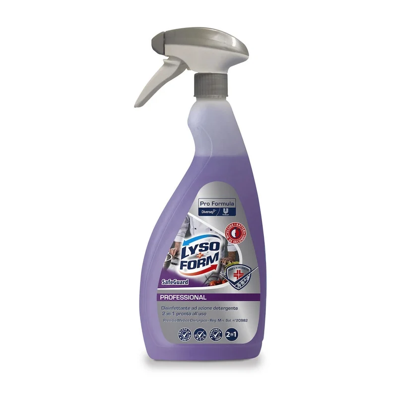 Detergente disinfettante Diversey Lysoform Safeguard 750 ml