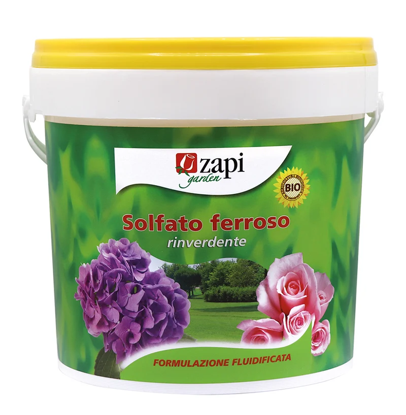 Ammendante formulazione fluidificata Zapi Solfato Ferroso 5 kg