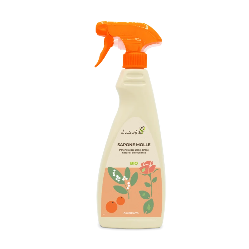 Corroborante bio per protezione piante Newpharm Sapone Molle 500 ml