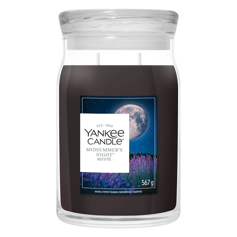Candela Giara Grande Yankee Candle Signature Midsummer's Night