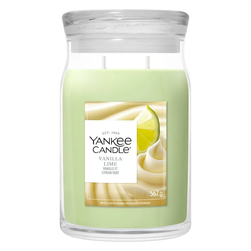 Candela Giara Grande Yankee Candle Signature Vanilla Lime
