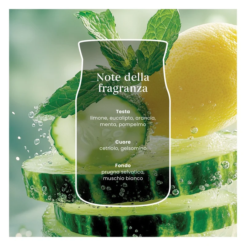 Candela Giara Media Yankee Candle Signature Cucumber Mint Cooler