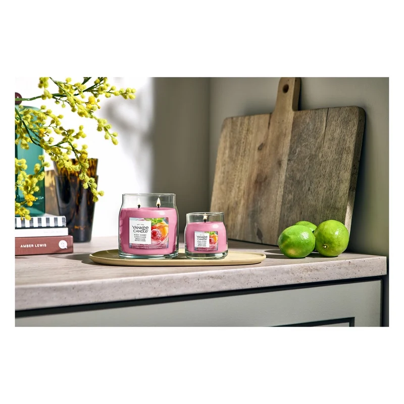 Candela Giara Media Yankee Candle Signature Iced Berry Lemonade